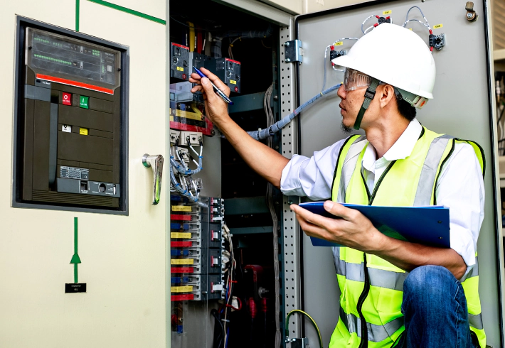 commercial electric panel maintenance